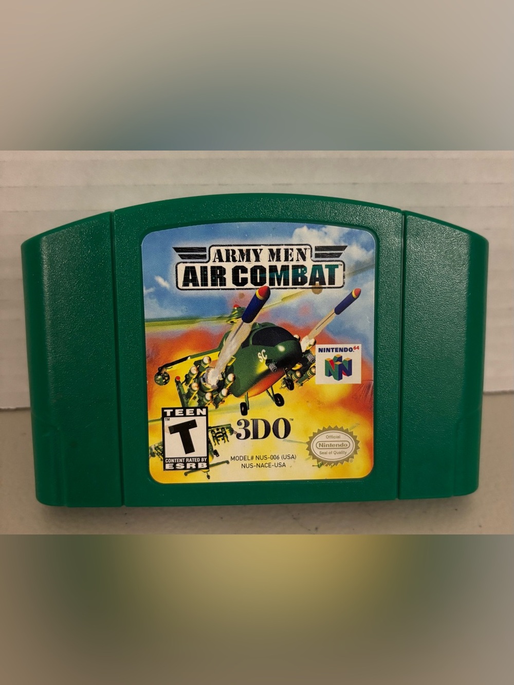 Army Men: Air Combat (Nintendo 64 2000) N64 Authentic Tested Working